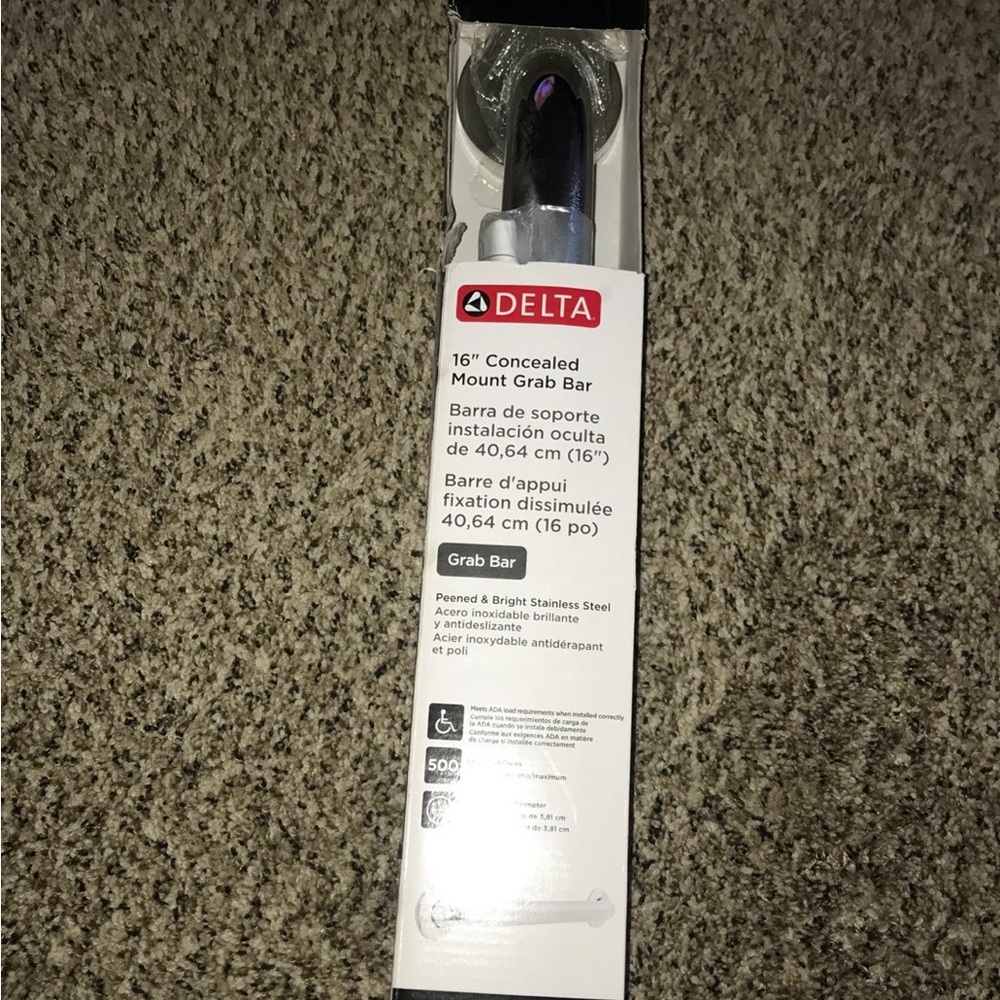 Delta grab bar